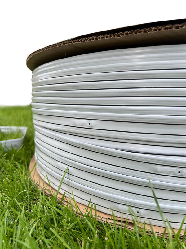 Крапельна стрічка A-TAPE White Ribbed 8mil Емітер 1000м - Зображення 2