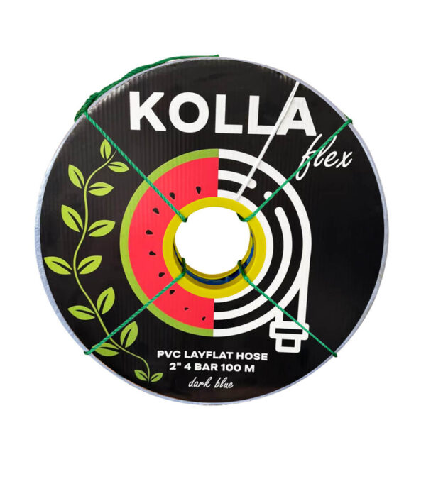 Лейфлет KOLLA Flex PVC Layflat Hose 6" 6bar 50м 68kg