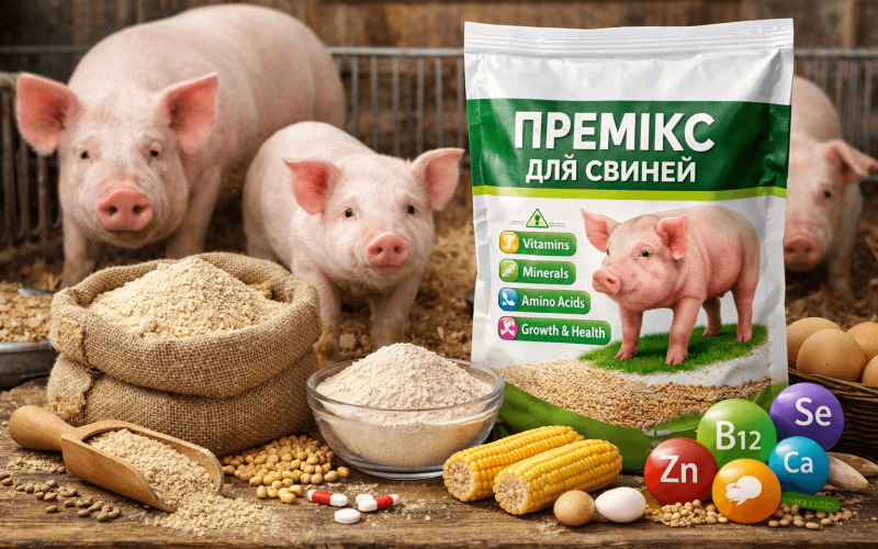 премікс для свиней